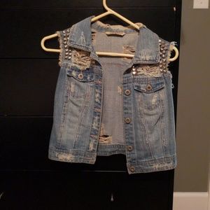 Denim vest